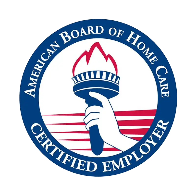 image of the American Board of Home Care Certified Employer award