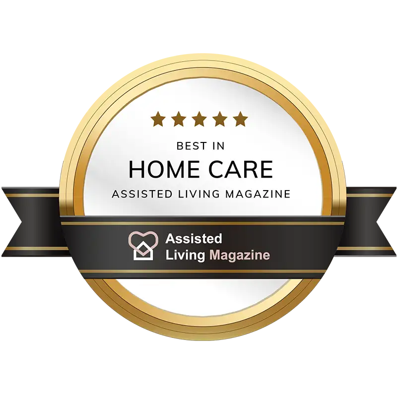 image of the Best in Home Care from Assisted Living Magazine award